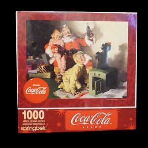 Coca Cola Santa Claus Christmas Holiday Puzzle 1,000 Piece